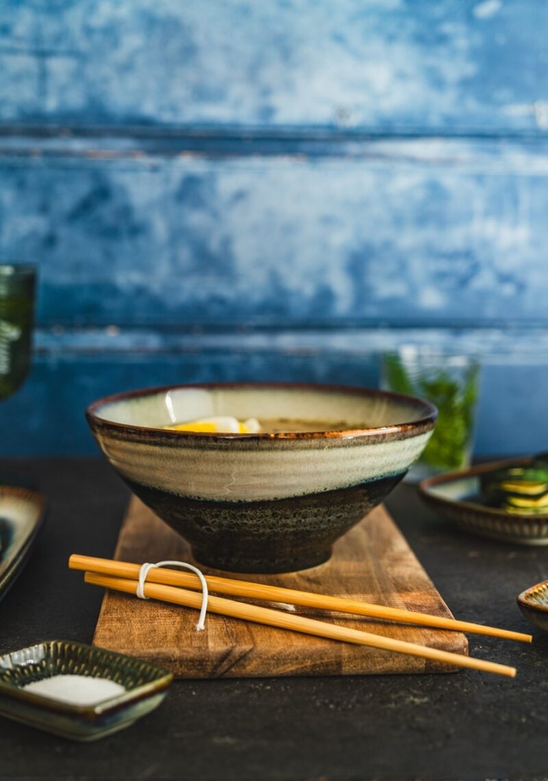 Miska ceramiczna (Ramen) 20 cm Ombres