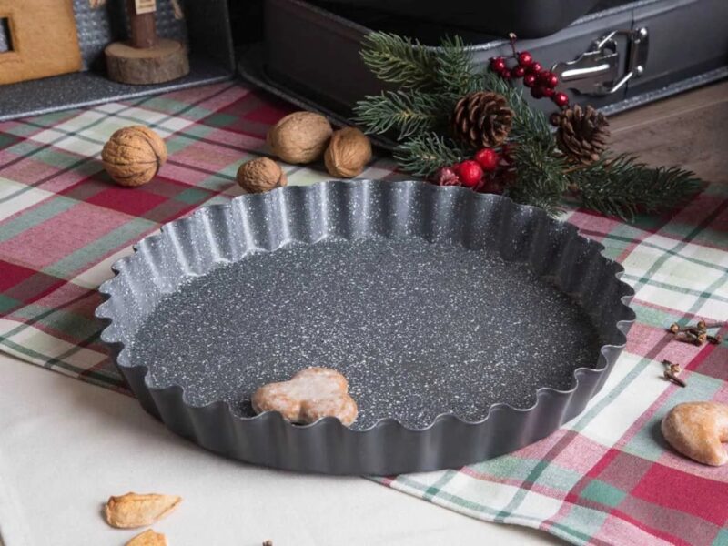 Forma do tarty stalowa 28 cm Non-Stick