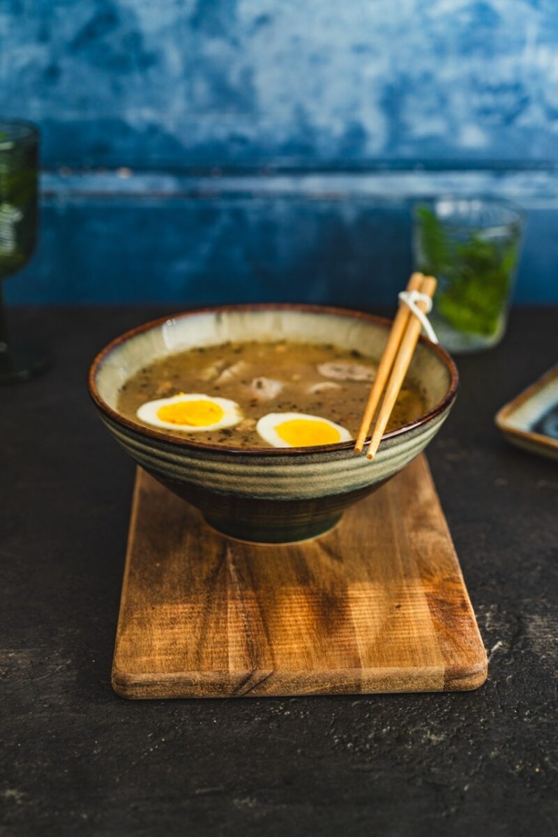 Miska ceramiczna (Ramen) 20 cm Ombres