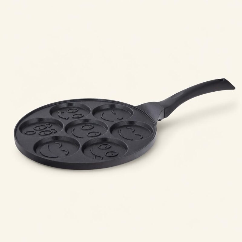 Patelnia do naleśników aluminiowa 26 cm Uśmiechy