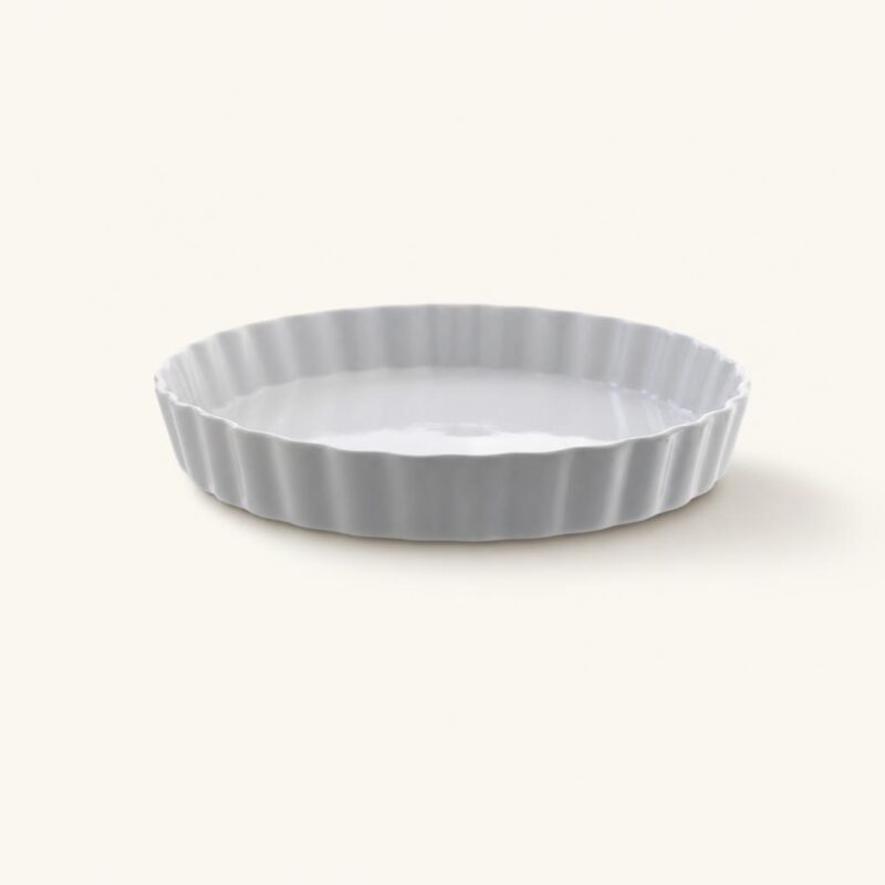 Forma do tarty porcelanowa 27,5 cm biała