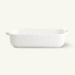 Naczynie porcelanowe do zapiekania 30,5 cm kremowe