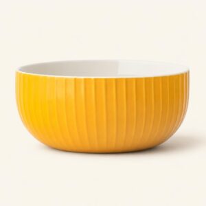 Miska porcelanowa 15,5 cm żółta