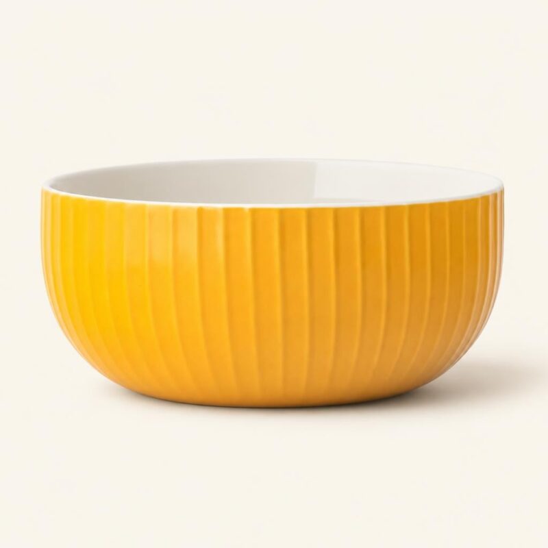 Miska porcelanowa 15,5 cm żółta