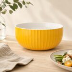 Miska porcelanowa 15,5 cm żółta