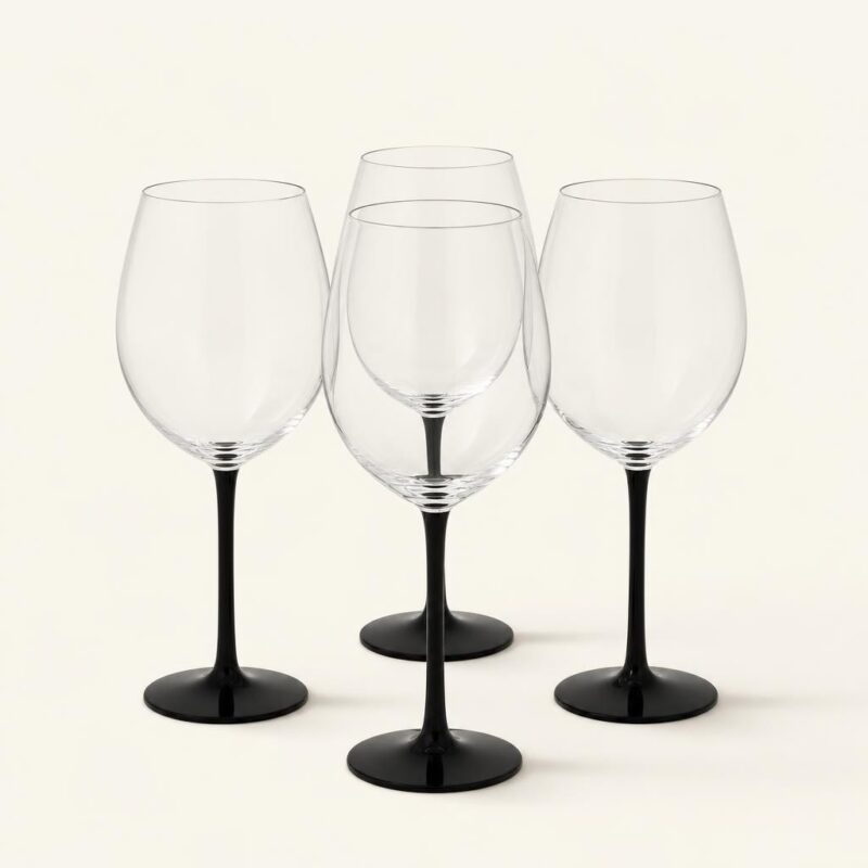 Kieliszki do wina czerwonego 700 ml Onyx 4 szt.