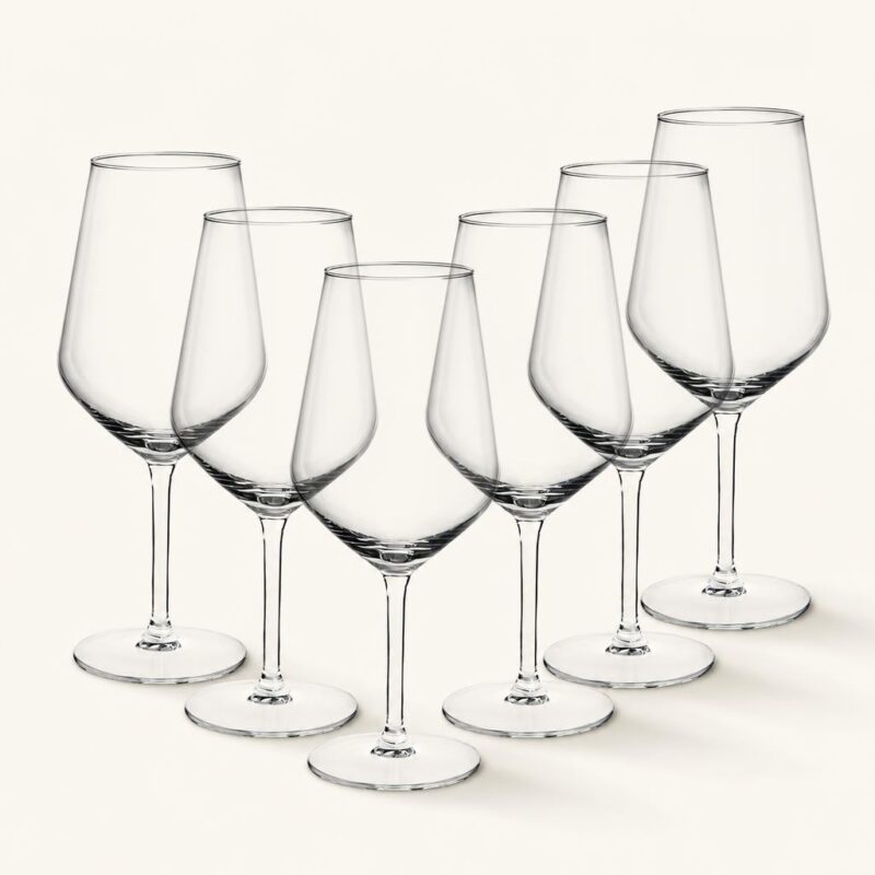 Kieliszki do wina czerwonego 530 ml Rubin 6 szt.