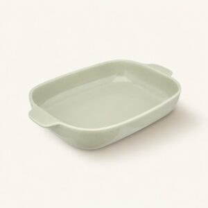 Naczynie ceramiczne do zapiekania 33,5 cm zielone