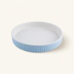 Forma do tarty ceramiczna 24 cm błękitna