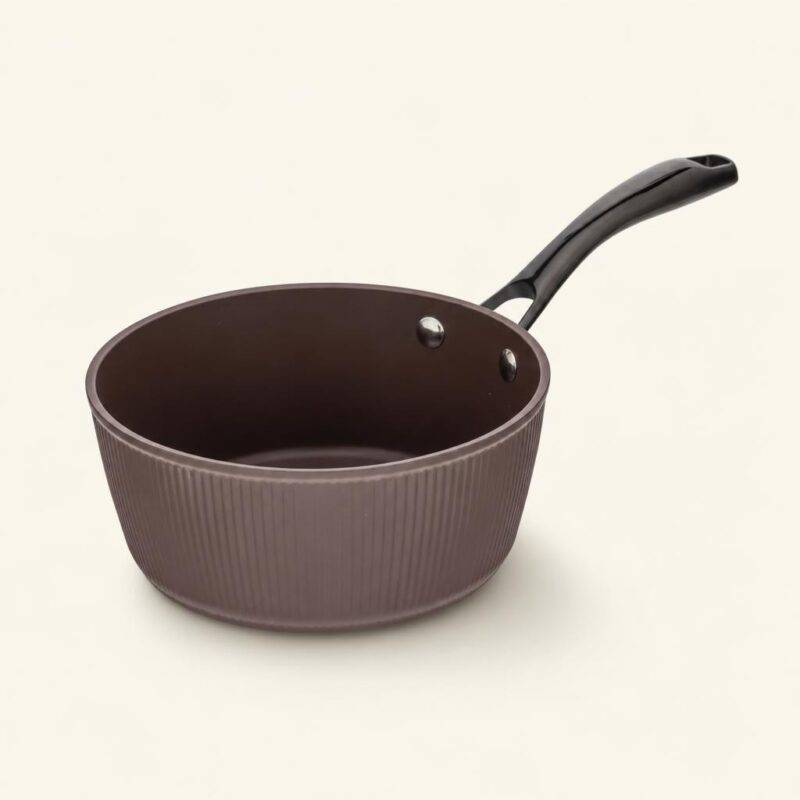 Rondelek aluminiowy 18 cm brązowy