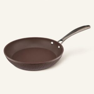 Patelnia aluminiowa 20 cm brązowa