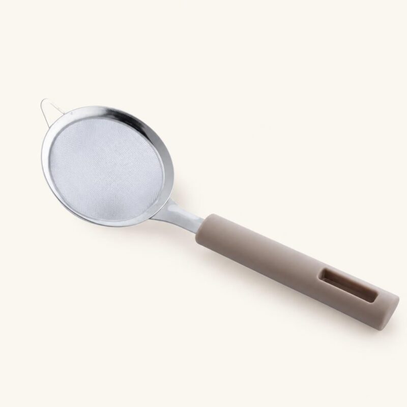 Sitko kuchenne stal nierdzewna 23,5x8,5 cm taupe