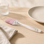 Pędzelek silikonowy 25 cm różowy
