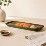Półmisek ceramiczny długi 25 cm Ombres Insta