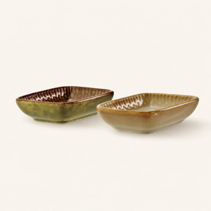 Miseczka ceramiczna prostokątna 8 cm Ombres Insta