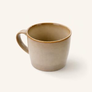 Kubek ceramiczny 1 L beżowy