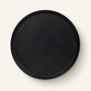 Talerz do pizzy ceramiczny 31,5 cm czarny