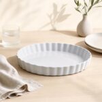 Forma do tarty porcelanowa 27,5 cm biała