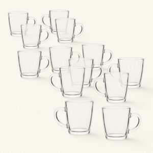 Szklanki z uchem 350 ml 12 szt.